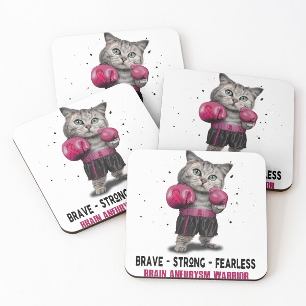 Item preview, Brain Aneurysm Warrior - BRAVE STRONG FEARLESS designed and sold by Berriosly.
