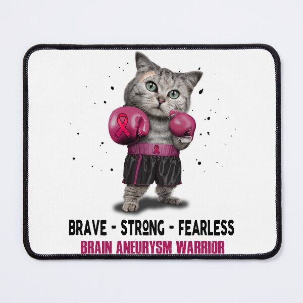 Item preview, Brain Aneurysm Warrior - BRAVE STRONG FEARLESS designed and sold by Berriosly.