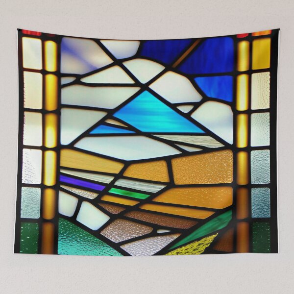 Item preview, Stained glass art nouveau  designed and sold by Gala-life1.