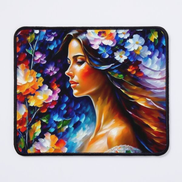 Item preview, Flower Women Digital Art designed and sold by ArtsyWishesShop.