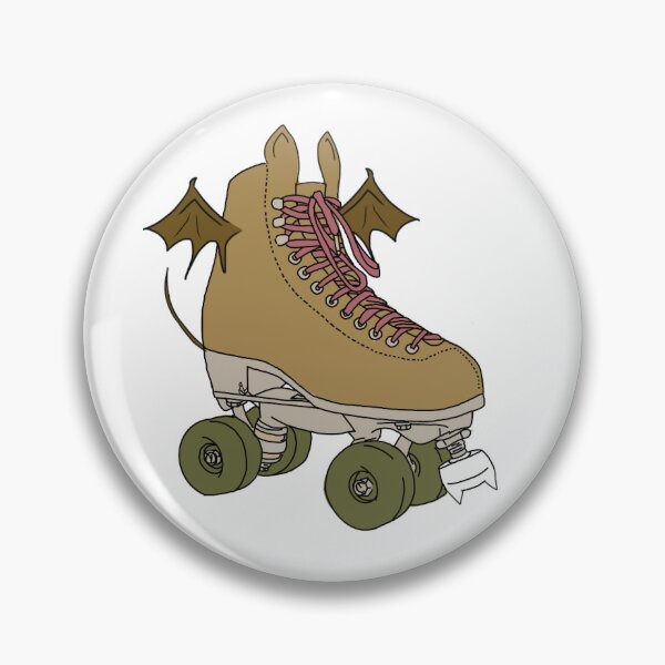 Item preview, Roller Skate Vampire Bat Brown designed and sold by TinkerTrix.