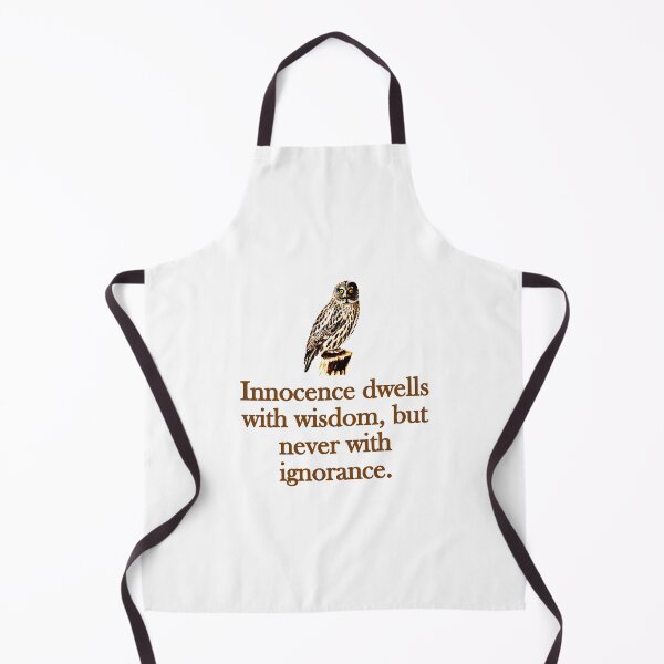 Item preview, Innocense Dwells With Wisdom designed and sold by CrankyOldDude.