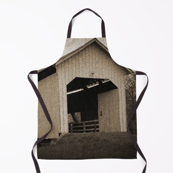 Item preview, Oregon Covered Bridge In Sepia designed and sold by KirtTisdale.
