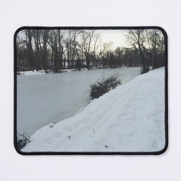 Item preview, Frozen Canal in Winter designed and sold by CJRPics.