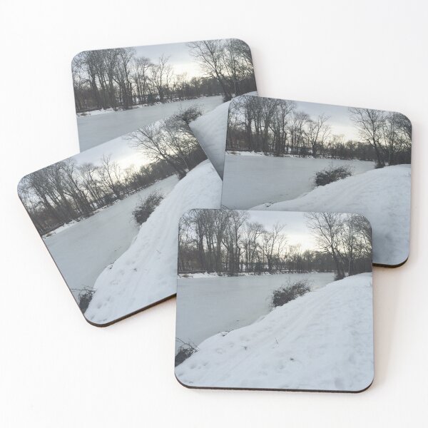Item preview, Frozen Canal in Winter designed and sold by CJRPics.