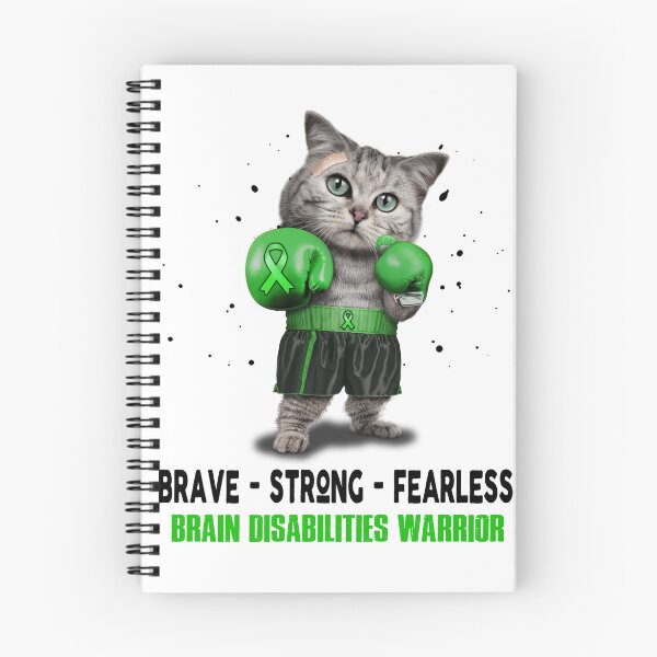 Item preview, Brain Disabilities Warrior - BRAVE STRONG FEARLESS designed and sold by Berriosly.