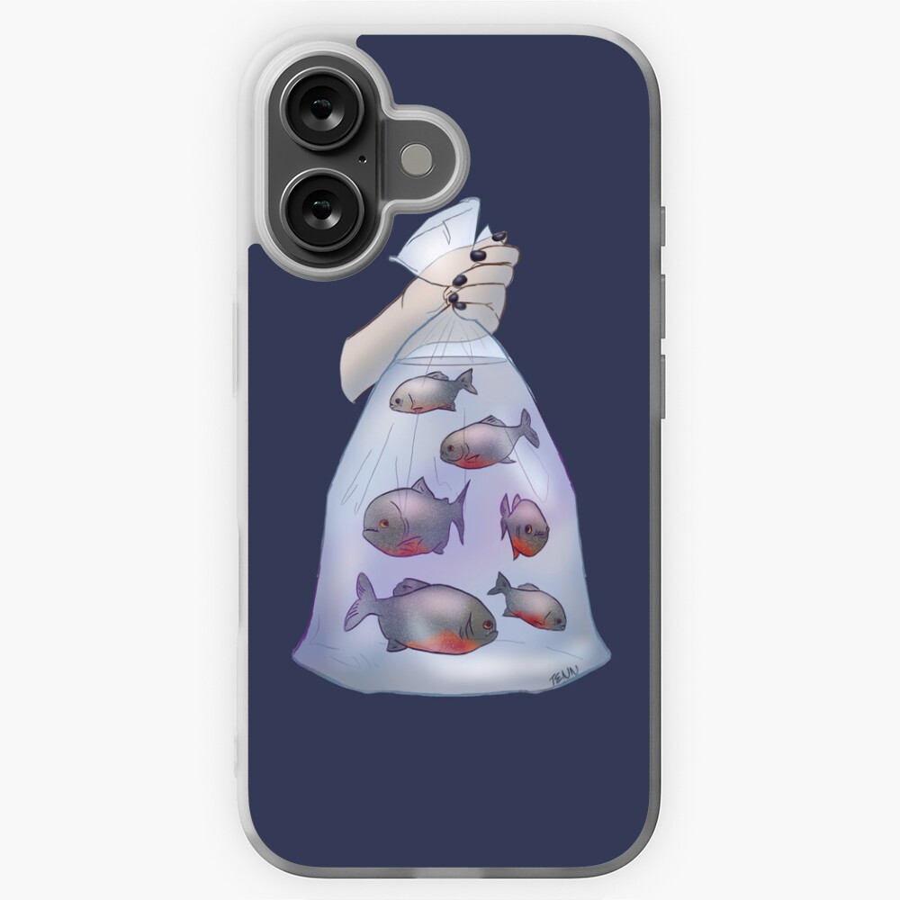 Bag Of Piranhas // Wednesday - Netflix Sticker