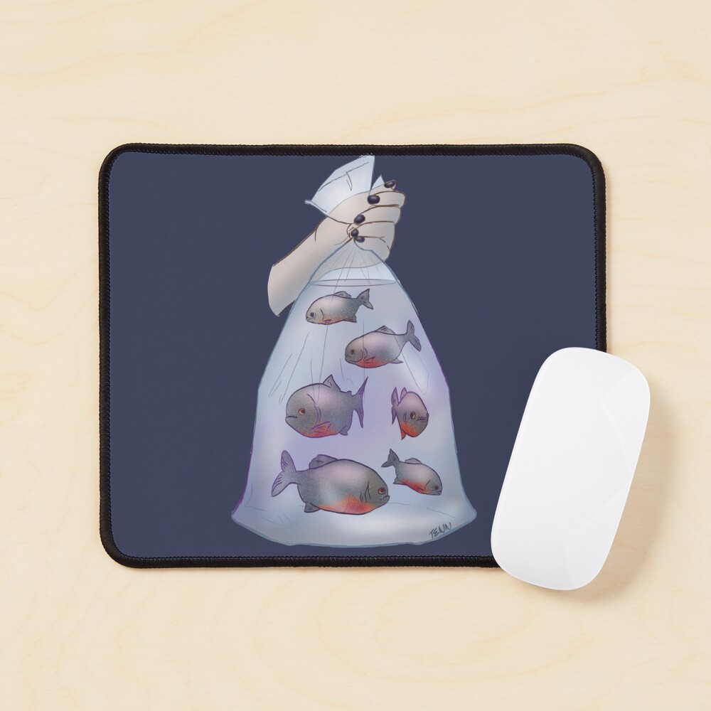Bag Of Piranhas // Wednesday - Netflix Sticker