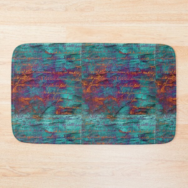 Item preview, Burning Letters in Blue Green Wood designed and sold by marknprints.