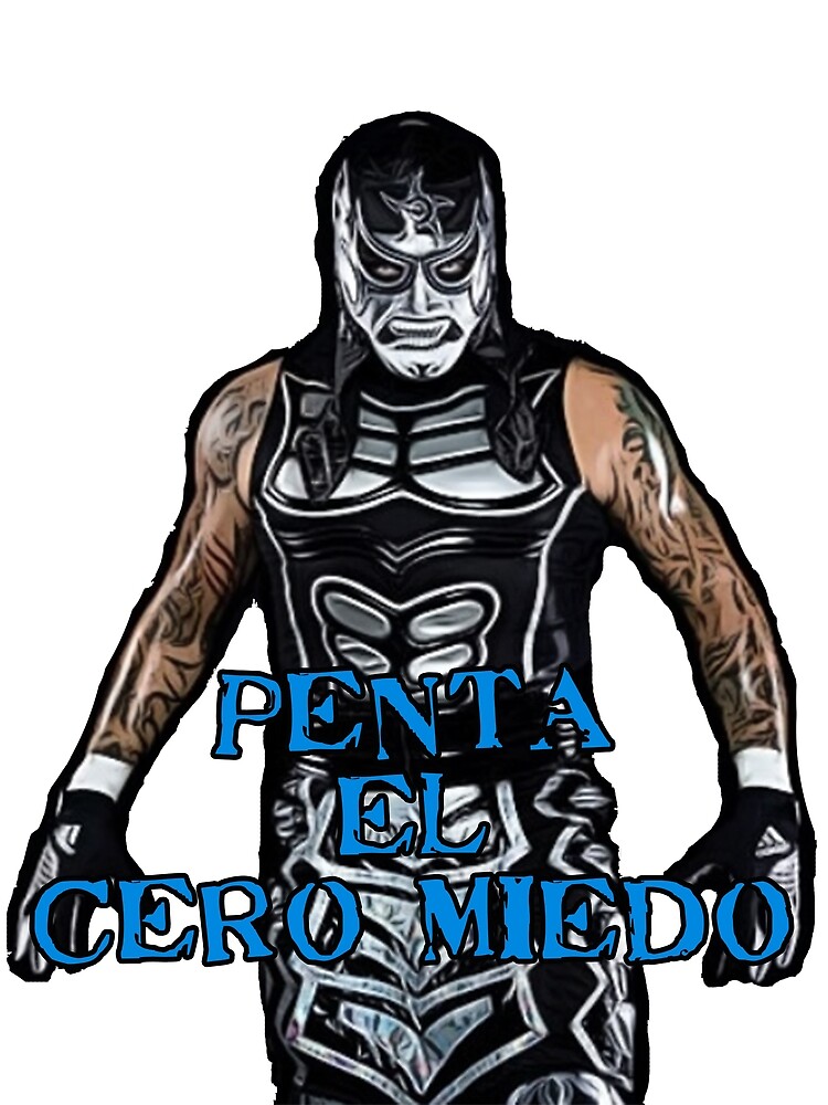 "Penta El Cero Zero Miedo Pentagon Jr AEW AAA Pro Wrestling Digital Art