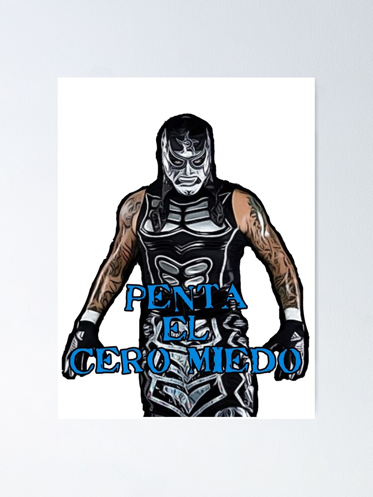 "Penta El Cero Zero Miedo Pentagon Jr AEW AAA Pro Wrestling Digital Art