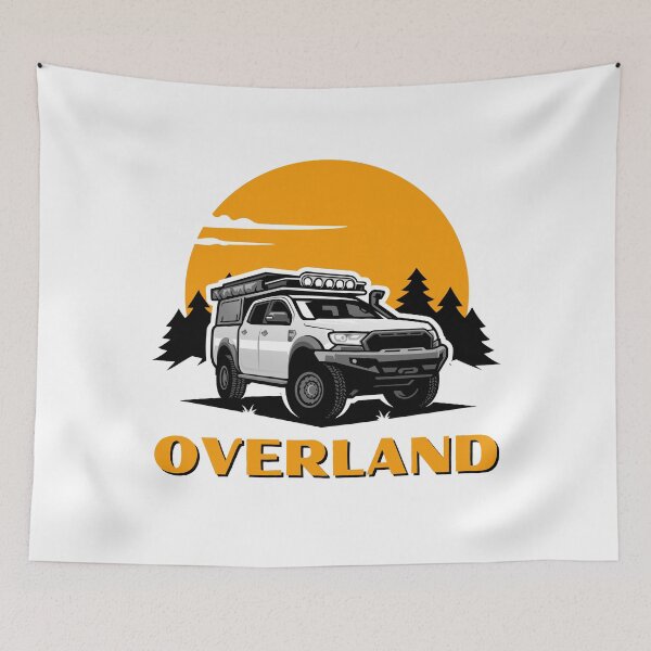 Item preview, Overland Truck Camping designed and sold by ByCoconutCakes.