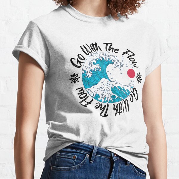 Go With The Flow - T-shirt Design by JB Rae - Showfor Inc.
