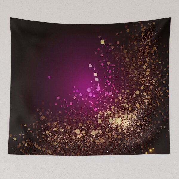 Item preview, Sparkling Gold & Magenta Inspired by the Glamour of Luxury Gold Dust designed and sold by HiArtify ❤️.