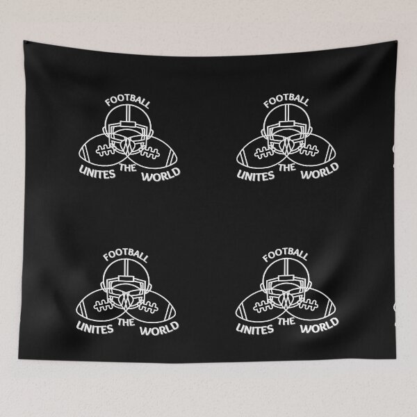Item preview, Football unites the world designed and sold by NikkosDesigns.