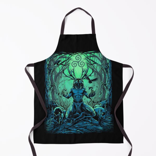 Artikelvorschau, Cernunnos irischer heidnischer keltischer Mythologie-Folklore-Gott entworfen und verkauft von BluePagan.