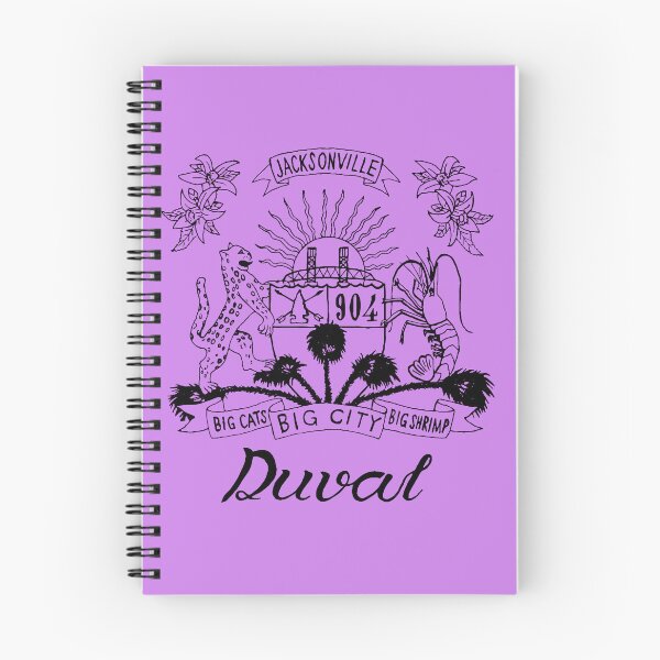Item preview, Duval Crest Black Lettering on Purple designed and sold by DuvalCrest.