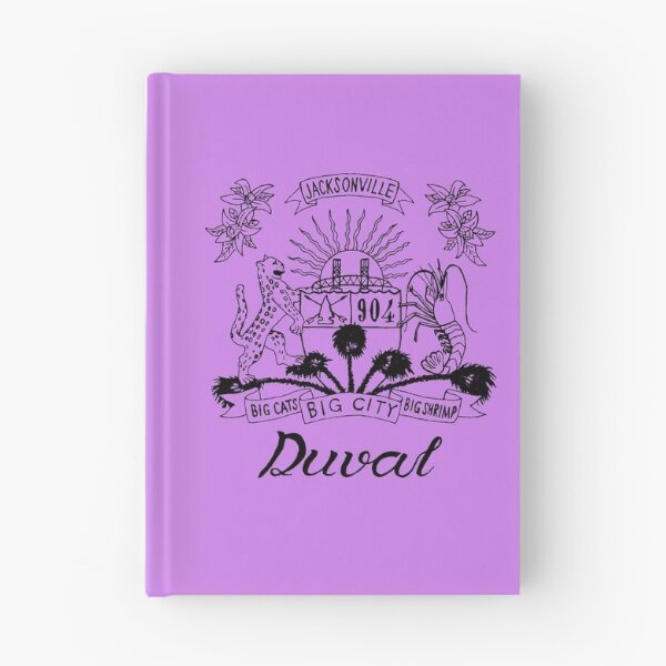 Item preview, Duval Crest Black Lettering on Purple designed and sold by DuvalCrest.