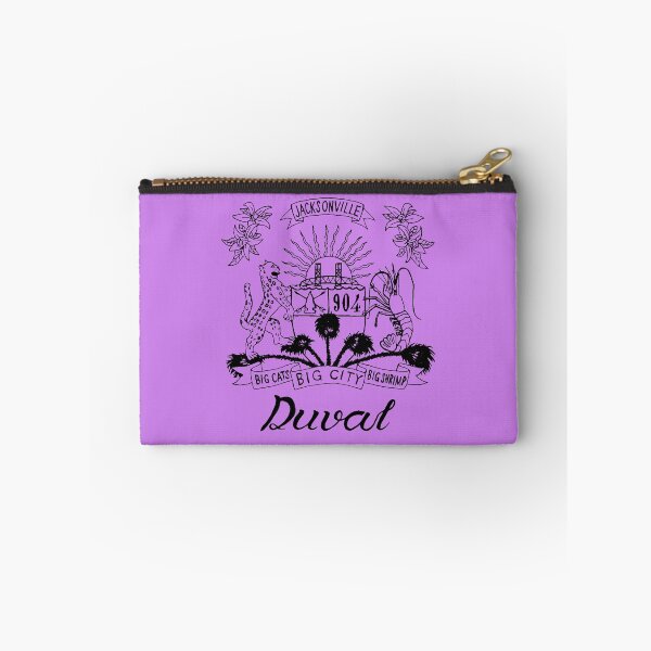 Item preview, Duval Crest Black Lettering on Purple designed and sold by DuvalCrest.