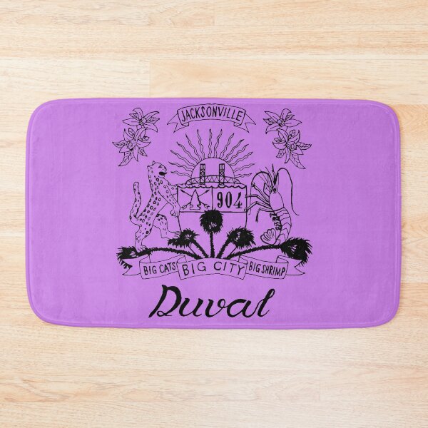 Item preview, Duval Crest Black Lettering on Purple designed and sold by DuvalCrest.