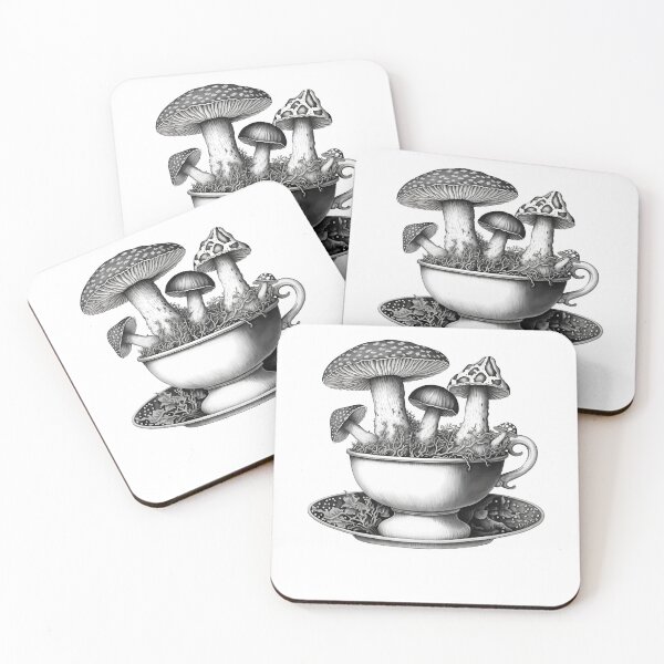 Item preview, High Tea - Mushroom Teacup designed and sold by theredteacup.