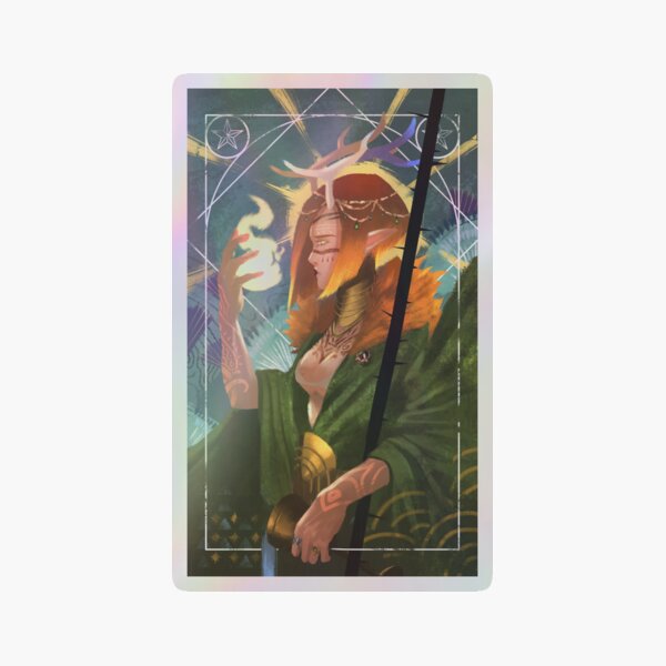 Item preview, Druid Temperance Tarot Card designed and sold by CaioSantos.