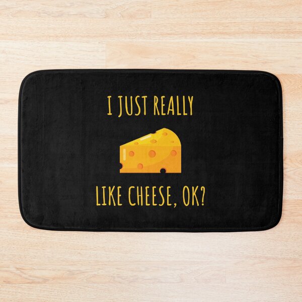Item preview, I Just Really Like Cheese Ok Funny Cheese Lover Food Humor designed and sold by kALENZI.