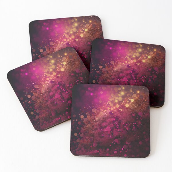 Item preview, Sparkling Gold & Magenta Inspired by the Glamour of Luxury Gold Dust designed and sold by HiArtify ❤️.
