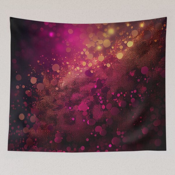Item preview, Sparkling Gold & Magenta Inspired by the Glamour of Luxury Gold Dust designed and sold by HiArtify ❤️.