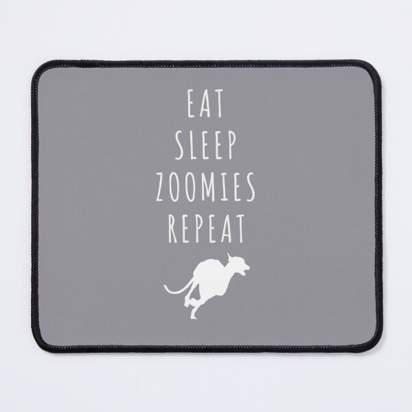 Item preview, Greyhound Eat Sleep Zoomies Repeat designed and sold by Modern-Shadow.