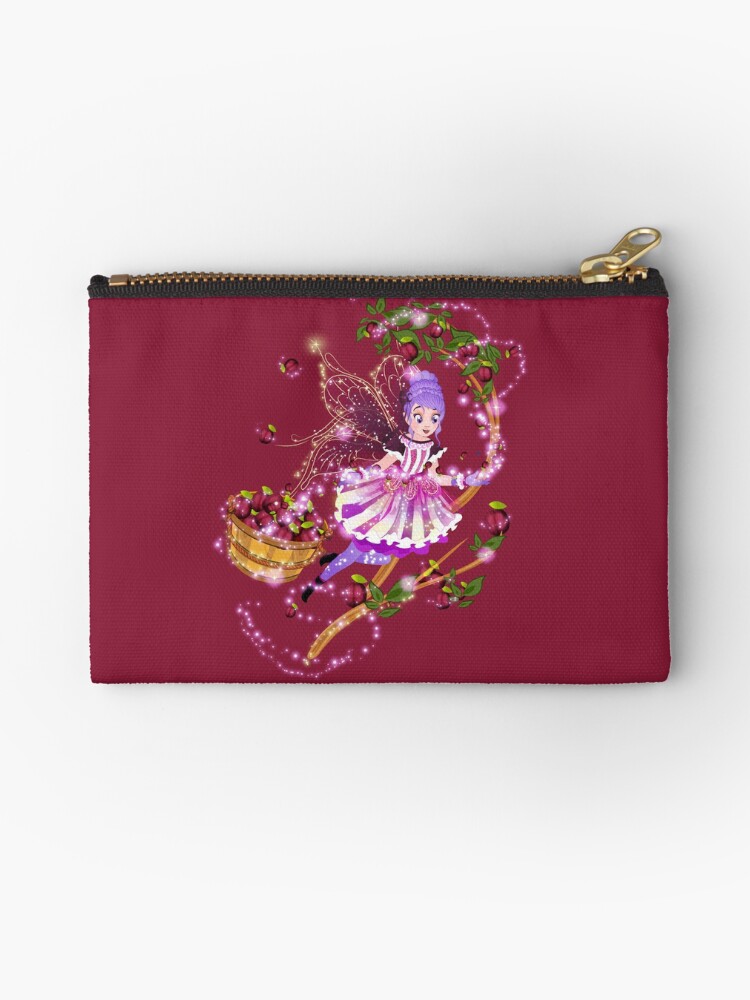 Thumbnail 1 of 4, Zipper Pouch, Serena and the Sugar Plum Fairy Solution designed and sold by FairyBookClub.