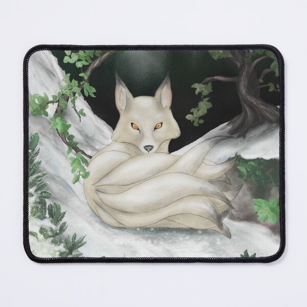 Item preview, fire-eyed kitsune designed and sold by ElementalEmbers.