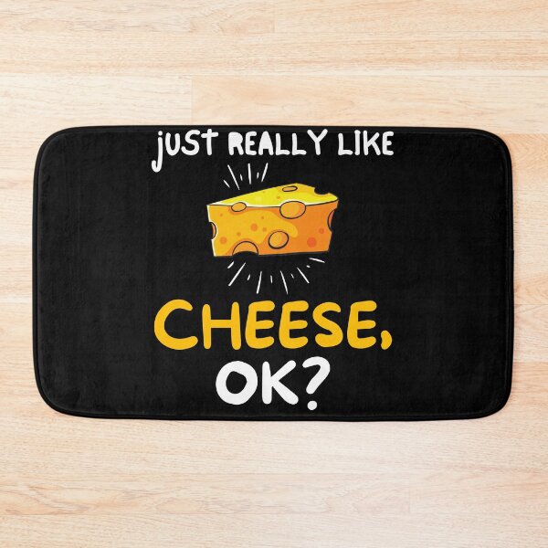Item preview, I Just Really Like Cheese Ok Funny Cheese Lover Food Humor designed and sold by kALENZI.