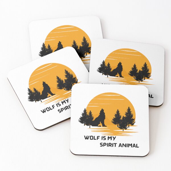 Item preview, Wolf Is My Spirit Animal  designed and sold by mu-art.
