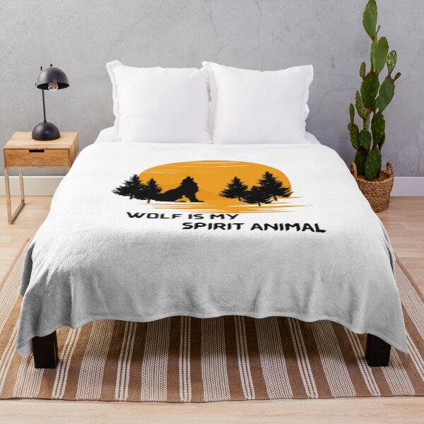 Item preview, Wolf Is My Spirit Animal  designed and sold by mu-art.