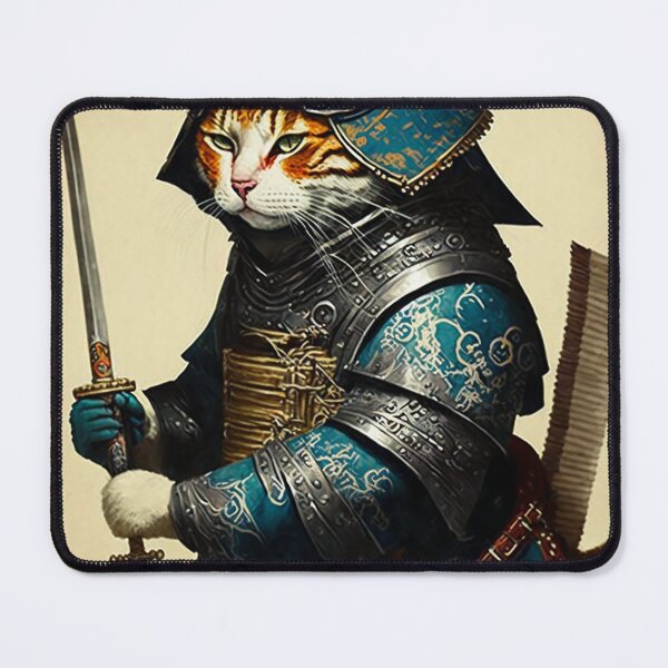 Item preview, samurai cat designed and sold by dixtrois.