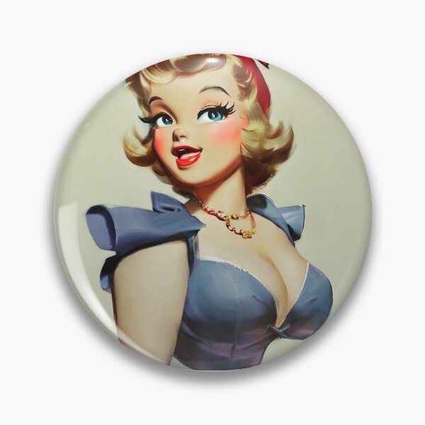 Item preview, Copy of Blue Pinup Girl designed and sold by cutestpinups.