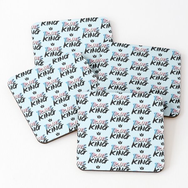 Item preview, V2 Trans King - Patterns - LGBTQ+ Merch - Pride designed and sold by CYBER-BAT.