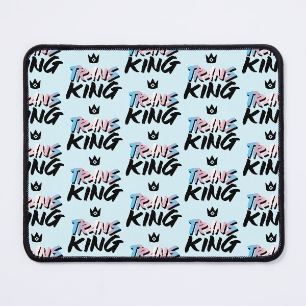 Item preview, V2 Trans King - Patterns - LGBTQ+ Merch - Pride designed and sold by CYBER-BAT.
