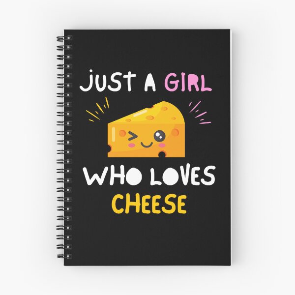 Item preview, Just A Girl Who Loves Cheese Funny Women Saying designed and sold by kALENZI.