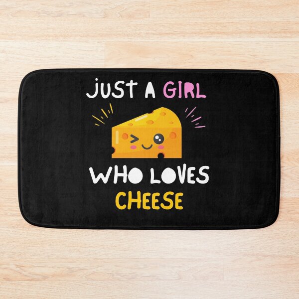 Item preview, Just A Girl Who Loves Cheese Funny Women Saying designed and sold by kALENZI.