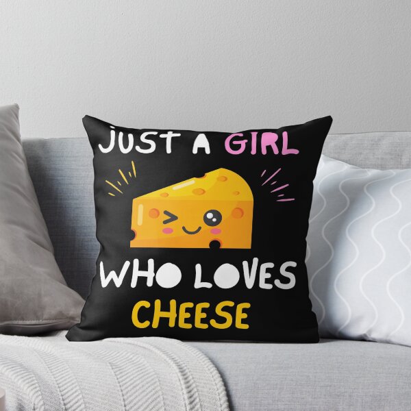 Item preview, Just A Girl Who Loves Cheese Funny Women Saying designed and sold by kALENZI.