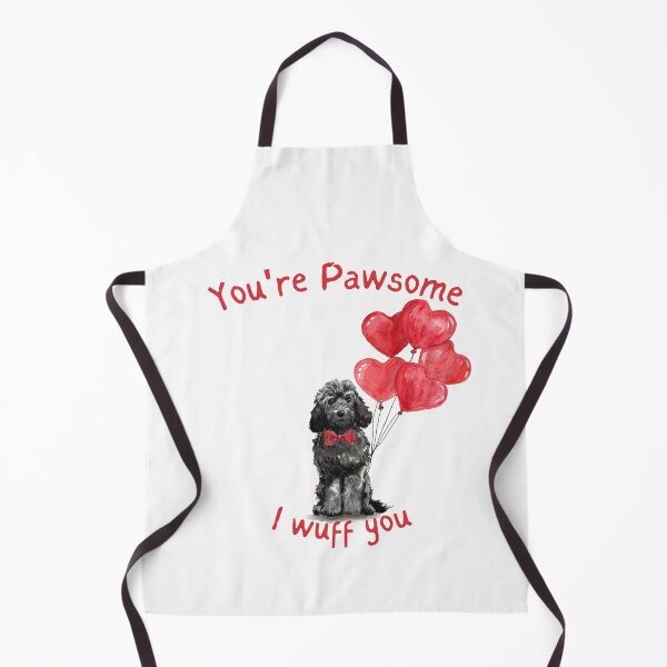 Item preview, My Dog is My Valentine - Cockapoo Valentine designed and sold by beastieboutique.