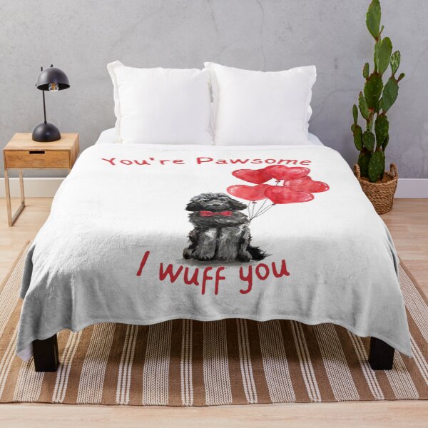 Item preview, My Dog is My Valentine - Cockapoo Valentine designed and sold by beastieboutique.