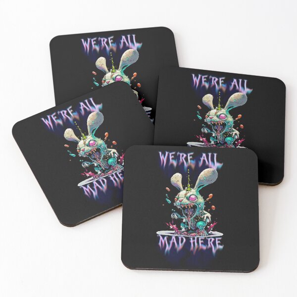 Item preview, Acid Eater Mad Hatter Rabbit We're All Mad Here from Alice Wonderland designed and sold by potparadise.