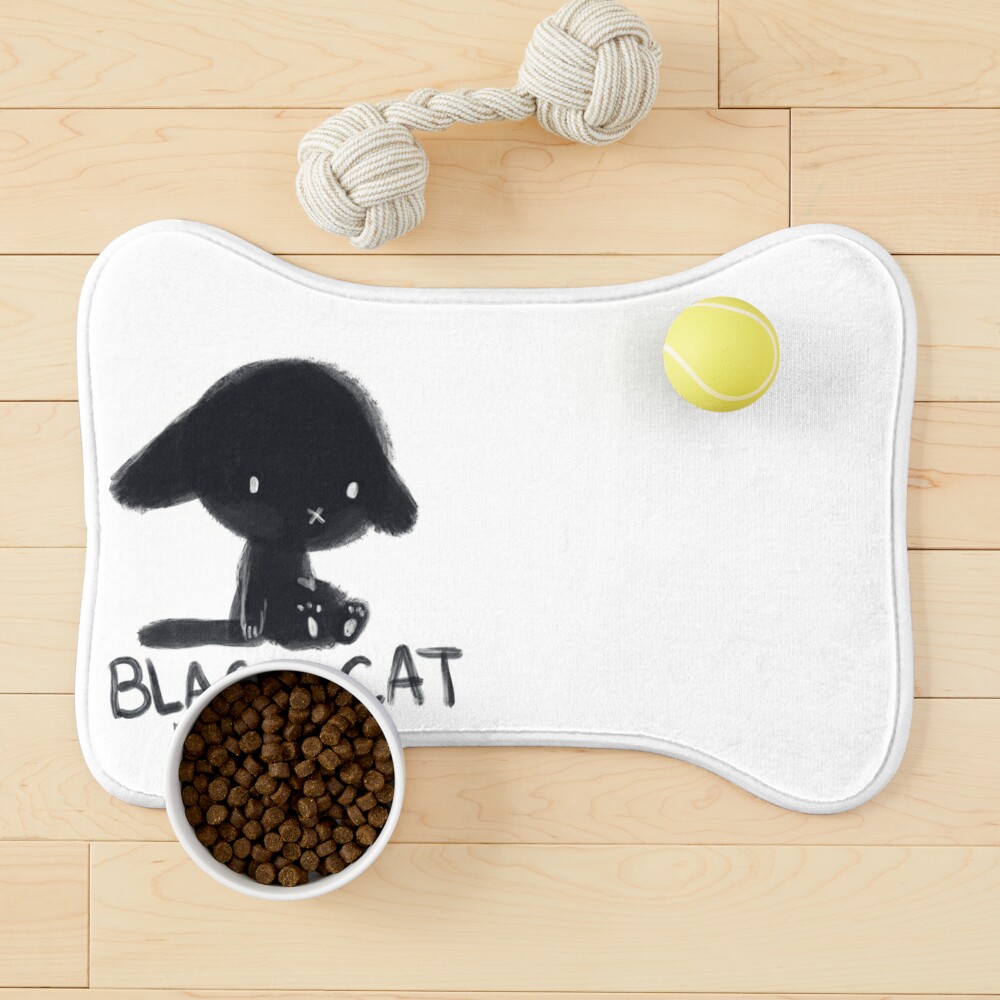 Graffiti Cat Food Mat - ZezeLife