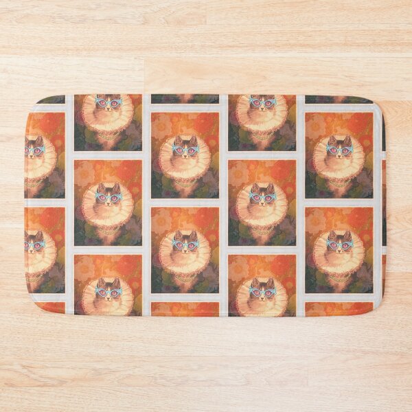 Item preview, Cool Renaissance cat with glasses and gold chain designed and sold by ea-photos.