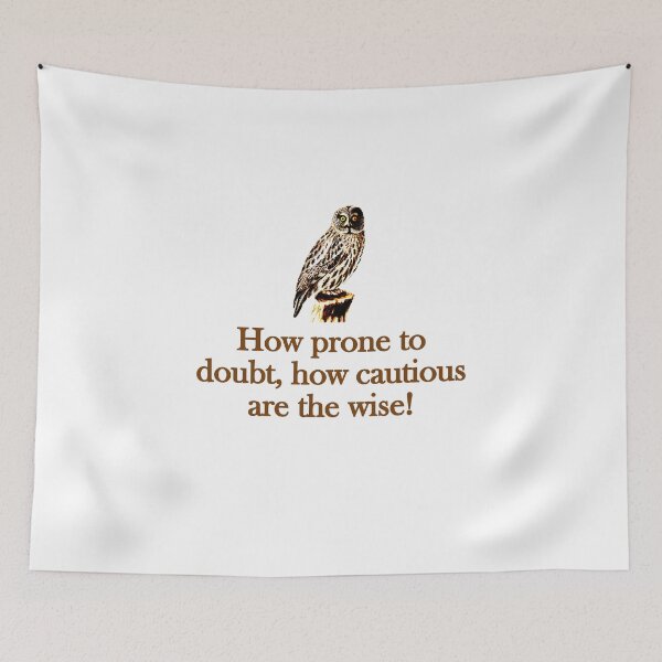 Item preview, How Prone To Doubt designed and sold by CrankyOldDude.