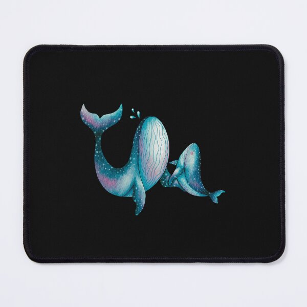 Item preview, Mother Whale and Baby Turtle Art Cute Funny Gift Whale Sea Beach Summer Animals Love Cute Funny Gift Sarcastic Happy Fun Witty Good Spiritual Depression Anxiety Gift designed and sold by EpsilonEridani.