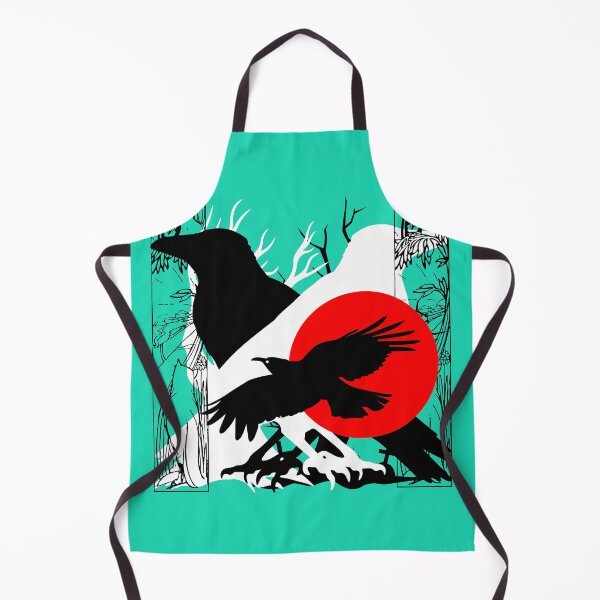 Item preview, cuervo blanco y negro designed and sold by MATHEUS TONON.